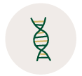 Comprehensive Care | Signature Precision Package DNA molecule icon